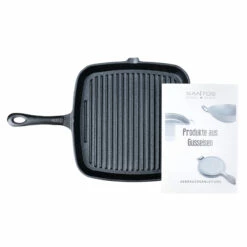 SANTOS Gusseiserne Grillpfanne, 23 X 23 Cm -Santos Grills Verkaufsladen santos gusseiserne grillpfanne gr 23 x 23 cm c76d38efc6b6b9f712da648cf38dcb0b