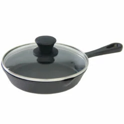 SANTOS Gusseiserne Pfanne Mit Deckel Ø 20 Cm -Santos Grills Verkaufsladen santos gusspfanne mit deckel 20cm 5a290044927c2c314607a33252be106b