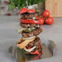 SANTOS Gyrosspieß Vertikal Edelstahl, 3-teilig -Santos Grills Verkaufsladen santos gyrosspie vertikal edelstahl 3 teilig 6dda09276c461f09c9ab7c7fb3ca90ae