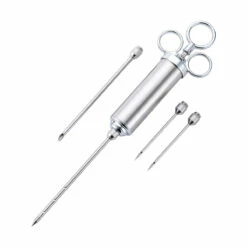 SANTOS Marinadenspritze Edelstahl Inkl. 4 Nadeln -Santos Grills Verkaufsladen santos marinadenspritze edelstahl inkl 4 nadeln fa09982c0a3c9c42cec659c56e86f6de