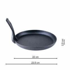 SANTOS Pfanne Gusseisen Inkl. Tablett & Griff, Ø 22cm -Santos Grills Verkaufsladen santos pfanne gusseisen inkl tablett griff 22cm ca03e05f7467910b887024804fc77dc0