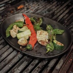 SANTOS Pfanne Gusseisen Inkl. Tablett & Griff, 27,3 X 18,7 Cm -Santos Grills Verkaufsladen santos pfanne gusseisen inkl tablett griff 27 3 x 18 7 cm 10dbf7cb14ad14e11d16006745a95433