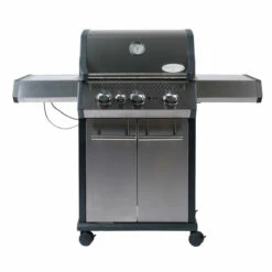 SANTOS S-301 Mit Seitenkocher, Edelstahl -Santos Grills Verkaufsladen santos s 301 edelstahl 6b3dd15d7d7f6535b8b69f1781f37cc9