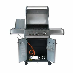 SANTOS S-301 Mit Seitenkocher, Edelstahl -Santos Grills Verkaufsladen santos s 301 edelstahl c7a558e5ee5f14a62e62b93330a559a5