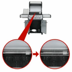 SANTOS S-318 Mit Seiten- & Heckbrenner, Schwarz Inkl. Drehspieß, Rostheber & Silikonablage -Santos Grills Verkaufsladen santos s 318 mit seiten heckbrenner schwarz inkl drehspie rostheber silikonablage 38dd0fdae3b0559b9072fa63e5e9c8c4