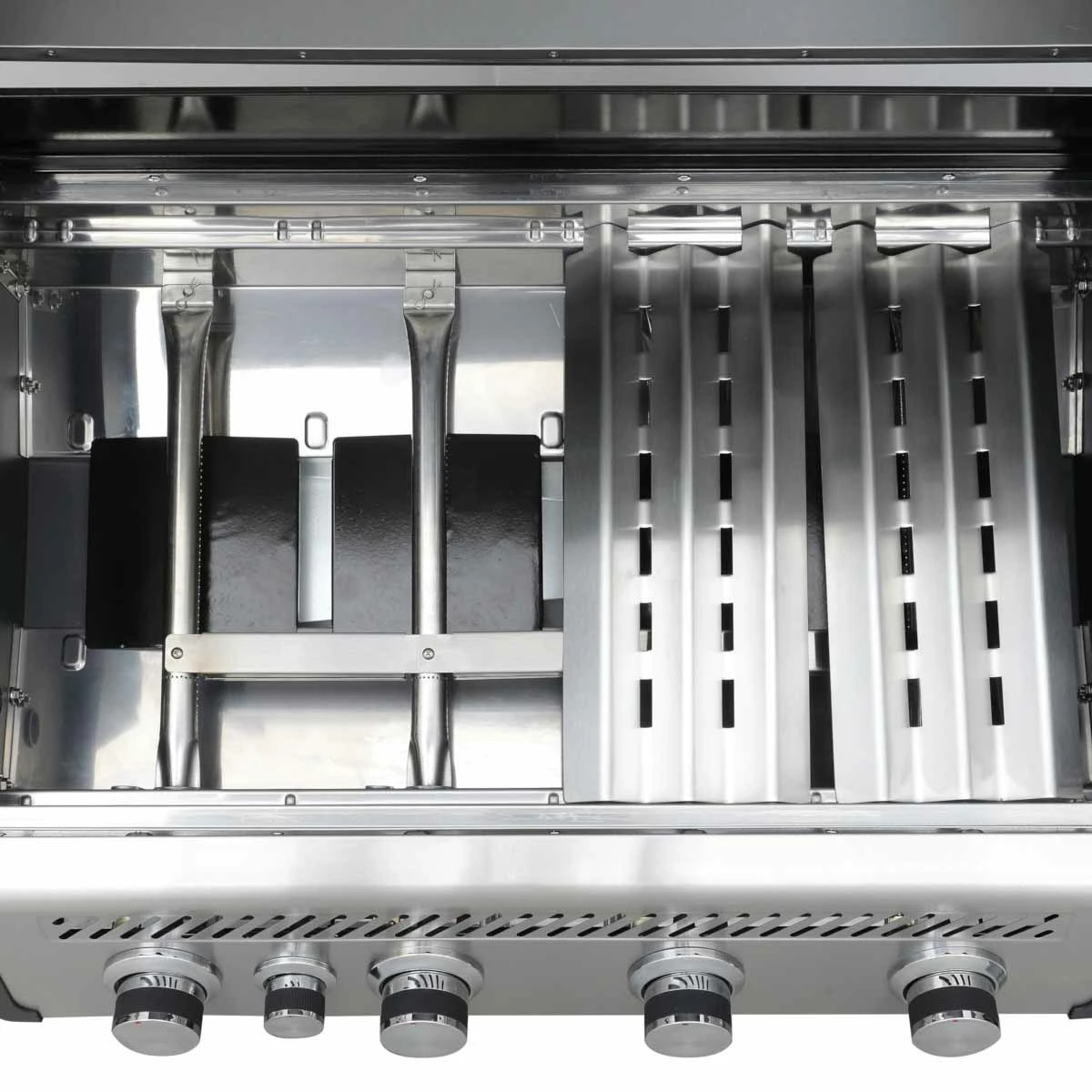 SANTOS S-418 Black Mit Edelstahlrosten, Inkl. Seiten- & Heckbrenner 4 SANTOS S-418 Black Mit Edelstahlrosten, Inkl. Seiten- & Heckbrenner – Bild 2