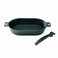 SANTOS Gusseiserne Grillpfanne, Oval Mit Abnehmbarem Griff, 36 X 19 Cm -Santos Grills Verkaufsladen santos santos gusseiserne grillpfanne oval mit abnehmbarem griff 36 x 19 cm 2decb4891a77e5f369ca20dc89506b99