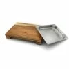 SANTOS Schneidebrett Akazie Mit Edelstahl-Auffangschale -Santos Grills Verkaufsladen santos schneidebrett mit edelstahl auffangschale faf6957abc5ffef31247ffac2bf9c0de