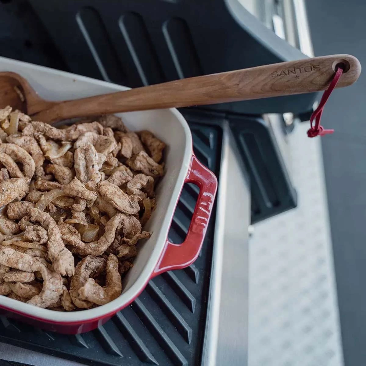 SANTOS Servierlöffel Buchenholz, 40 Cm 9 SANTOS Servierlöffel Buchenholz, 40 Cm – Bild 7