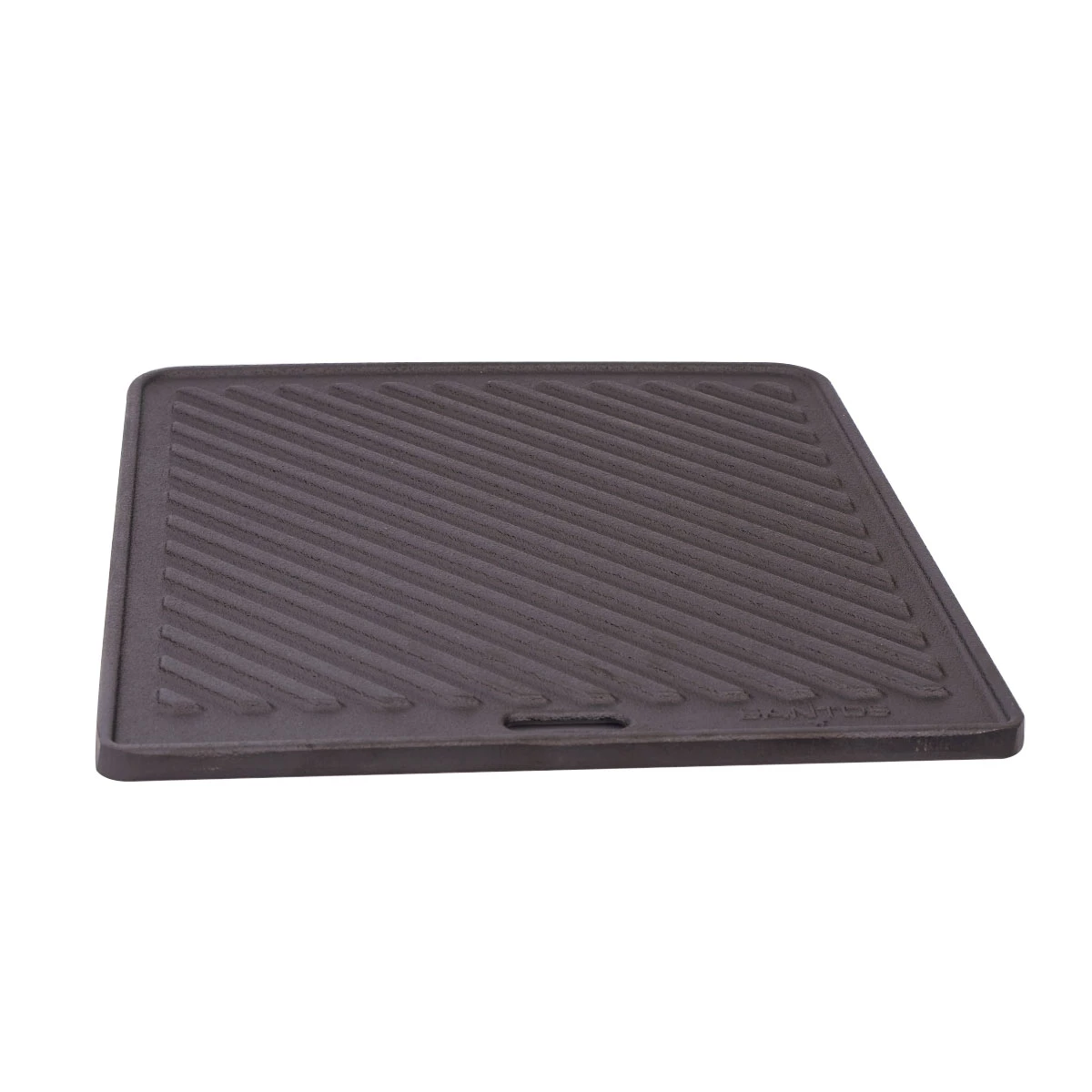 SANTOS Wende-Grillplatte Gusseisen, 30,5 X 33,7 Cm 5 SANTOS Wende-Grillplatte Gusseisen, 30,5 X 33,7 Cm – Bild 3