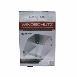 SANTOS Windschild Für Seitenbrenner SANTOS S-Serie & E-Serie Und Burnhard Earl, Edelstahl