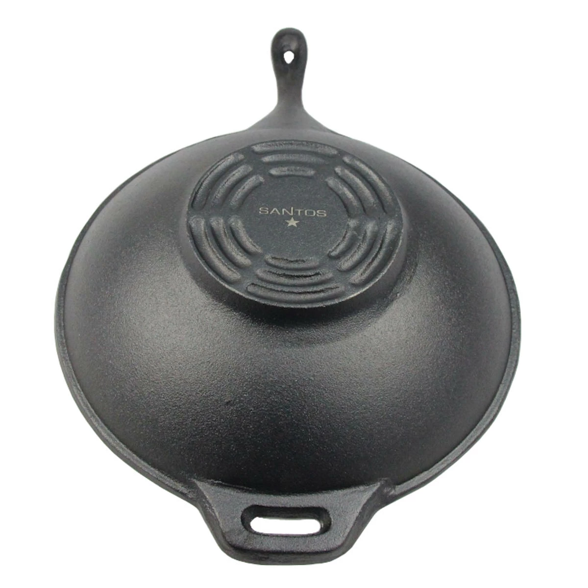 SANTOS Wokpfanne Aus Gusseisen, Ø 31,8 Cm 3 SANTOS Wokpfanne Aus Gusseisen, Ø 31,8 Cm