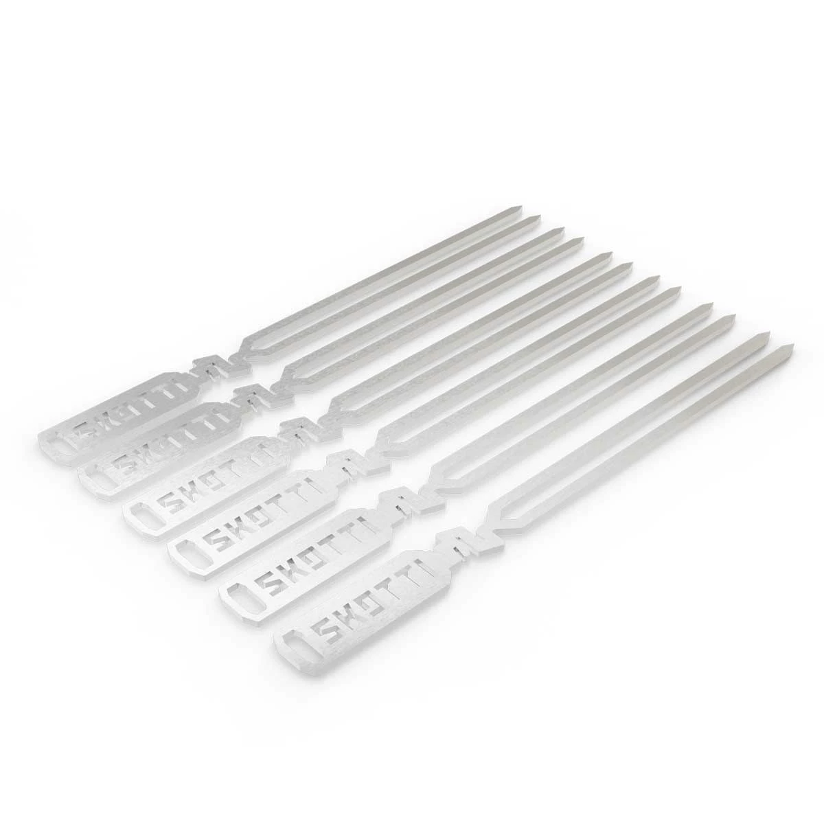 Skotti Pikes Edelstahl Grillspieße 6 Stk. 6 Skotti Pikes Edelstahl Grillspieße 6 Stk. – Bild 4