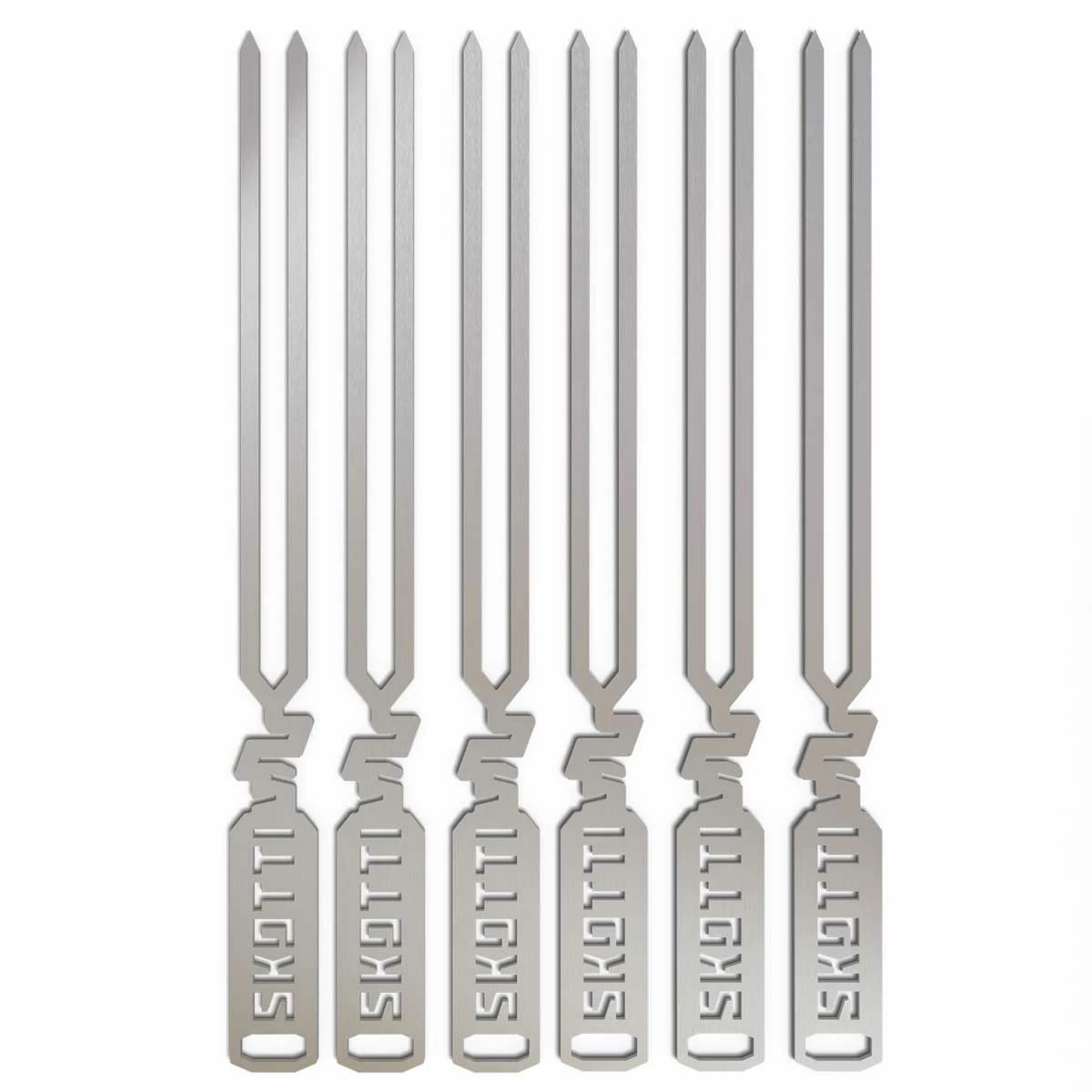 Skotti Pikes Edelstahl Grillspieße 6 Stk. 7 Skotti Pikes Edelstahl Grillspieße 6 Stk. – Bild 5