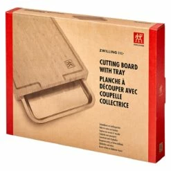 ZWILLING BBQ+ Schneidebrett Mit Auffangschale, 39 X 30 Cm, Edelstahl